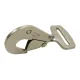 SpanSet Suisse Twisted Snap Hook, olive green 25mm  Small picture 1