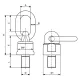 Product technical drawing