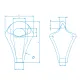 Product technical drawing