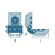 SpanSet Nederland B.V. Secutex - Corner Protection with Hinge  Preview picture 1