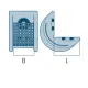 Product technical drawing