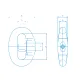 Product technical drawing