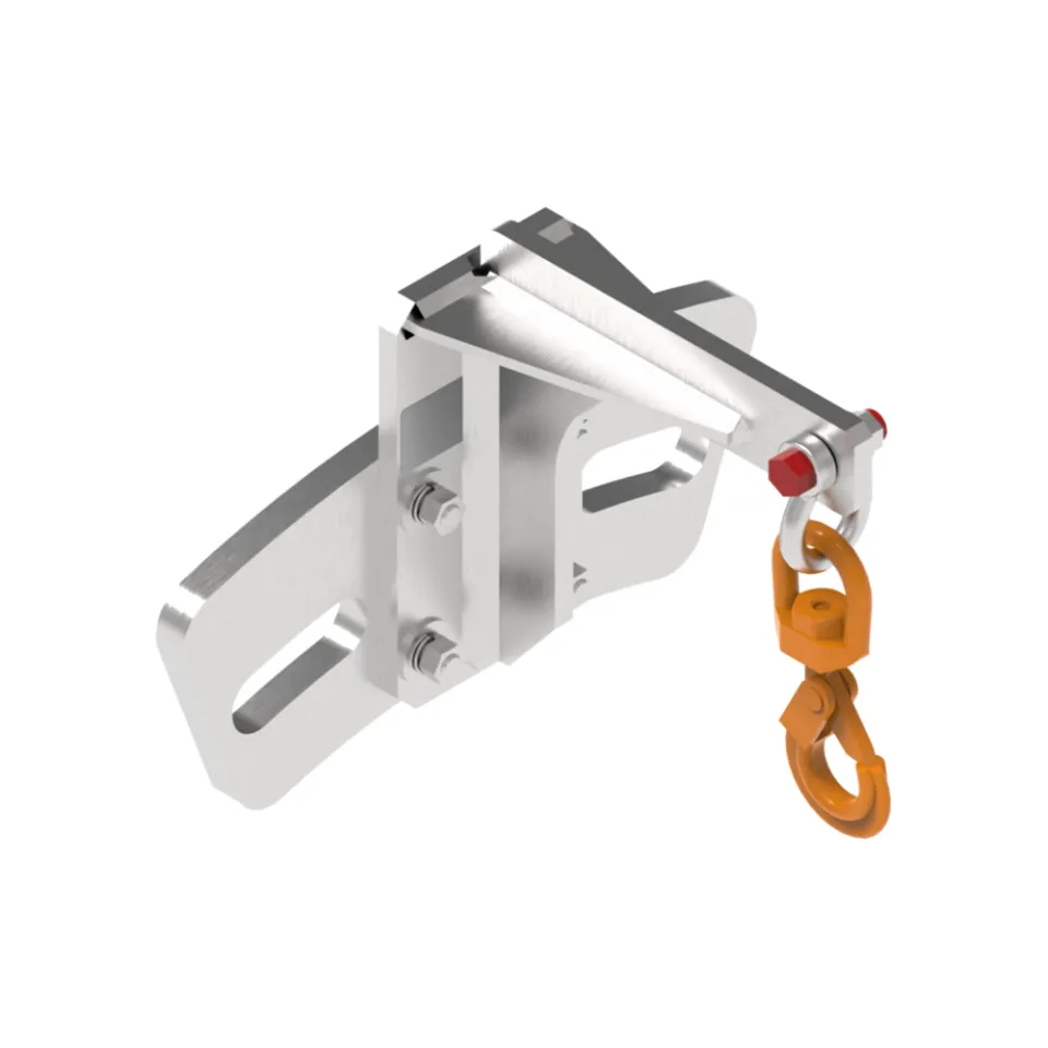 Main picture Flange adapter for lateral entry