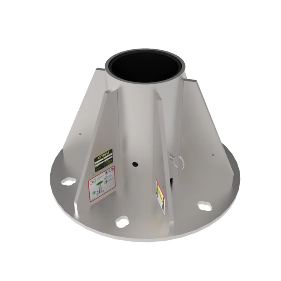 Main picture 360º Center mount floor adapter round