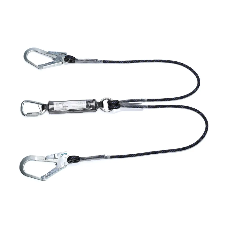 Main picture Double rope lanyard with energy absorber