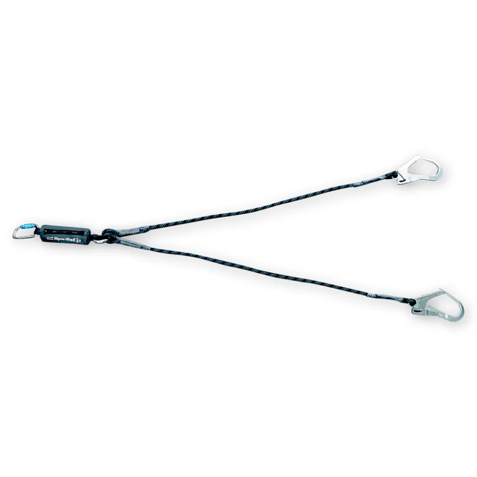 Main picture Double Rope Lanyard with Shock Absorber 140kg