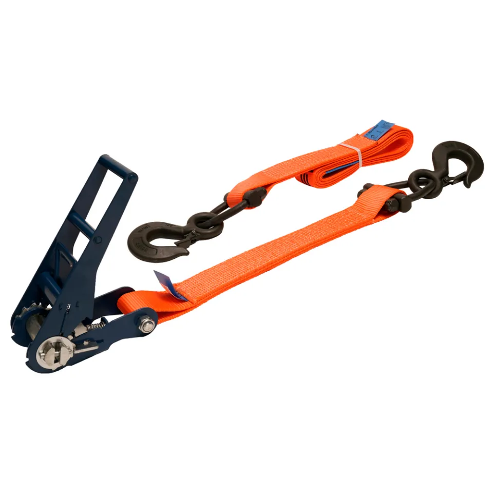 Main picture Lashing strap type AK100 with ratchet and triangle hook