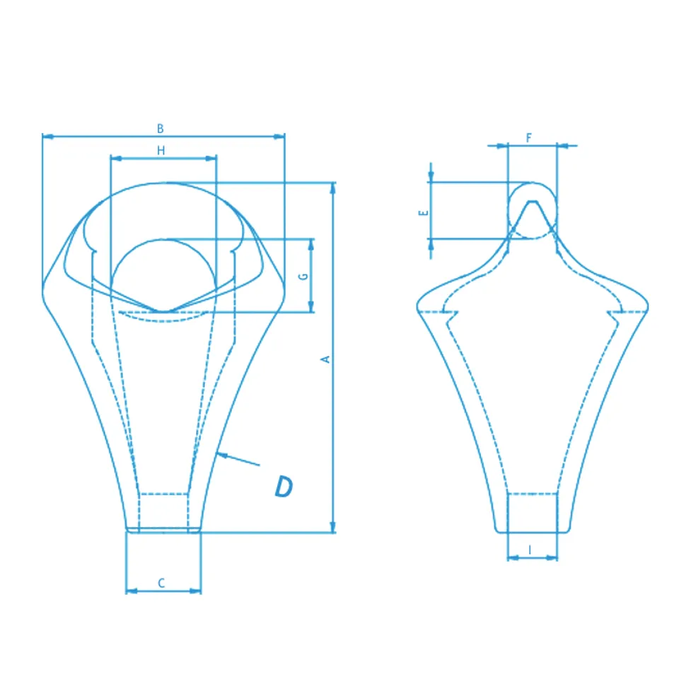 Product technical drawing