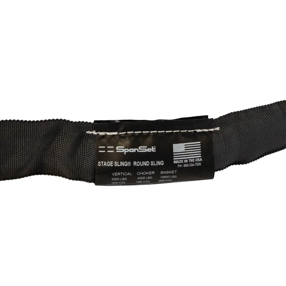 Twintex – Stage Sling Round Slings 2600-5300 lbs - SpanSet Twintex – Stage Sling Round Slings 2600-5300 lbs - SpanSet