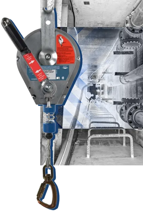 Self Retracting Lifeline with Winch