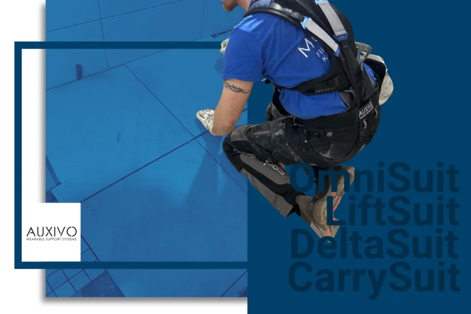 Auxivo Exoskeletons for Australian Construction industry 