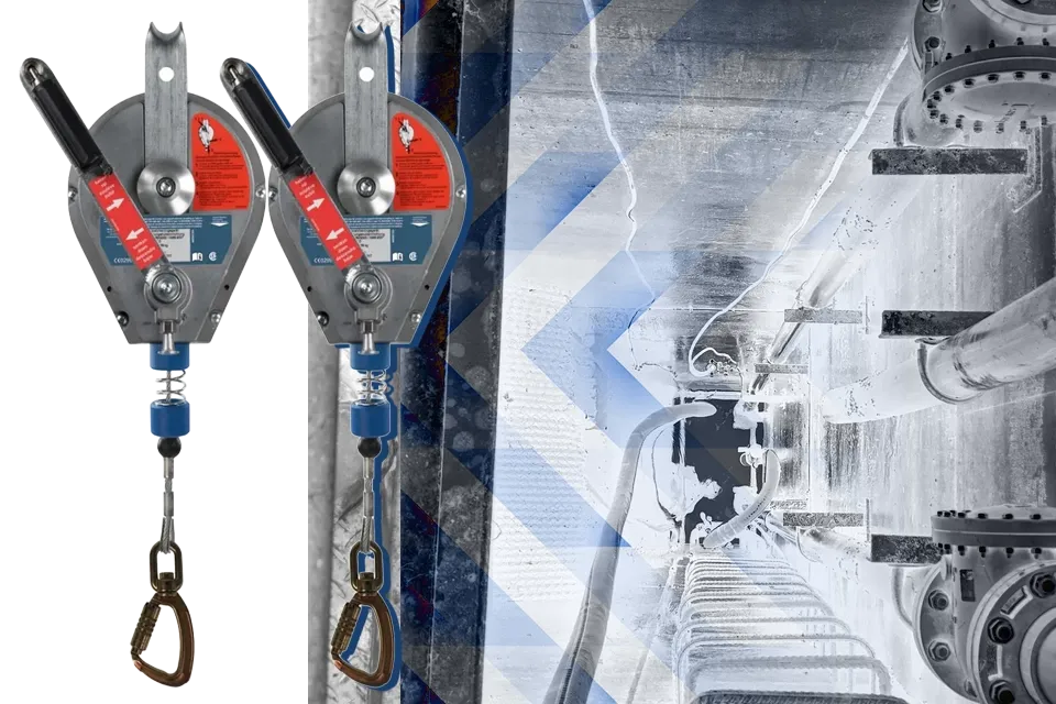 Inertia reel with Winch 