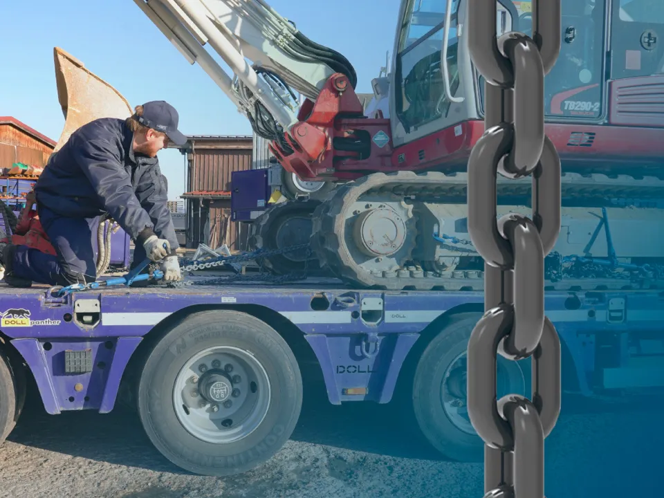 Ratchet Chain Load Binders - Exoset Grade 100