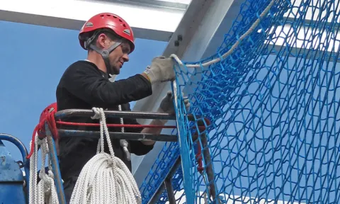 Baustellensicherung Auffangnetze