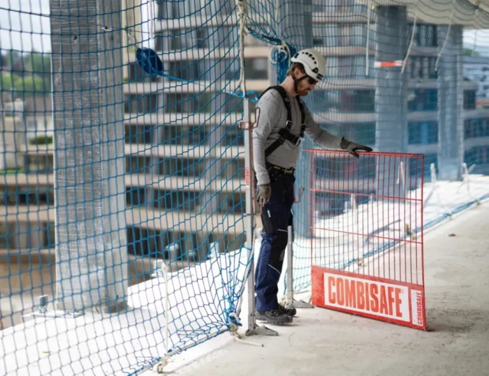 Zonenabschrankung temporäre Absturzsicherung
