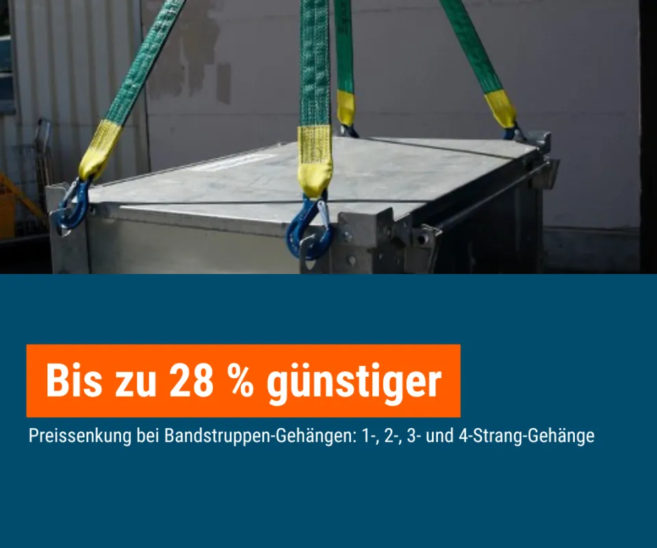 Bandstruppen-Gehänge Preisreduktion spanset.ch