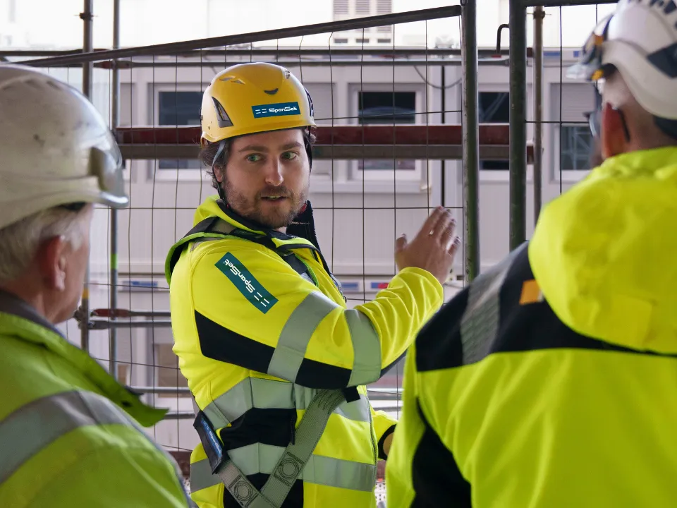 SpanSet temporäre, kollektive Höhensicherung Projektplanung