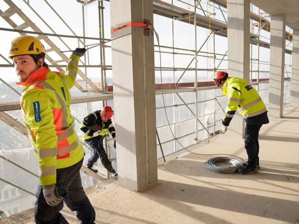 Temporäre, kollektive Höhensicherung Projekte