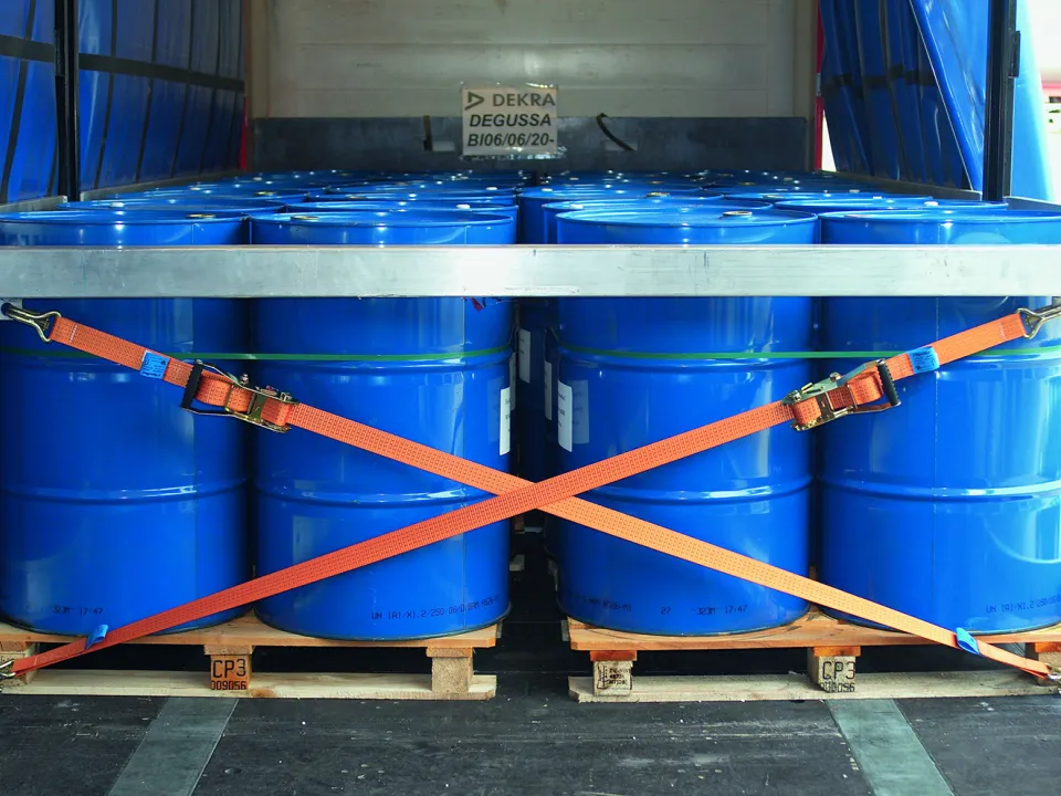 Load securing Hazardous goods