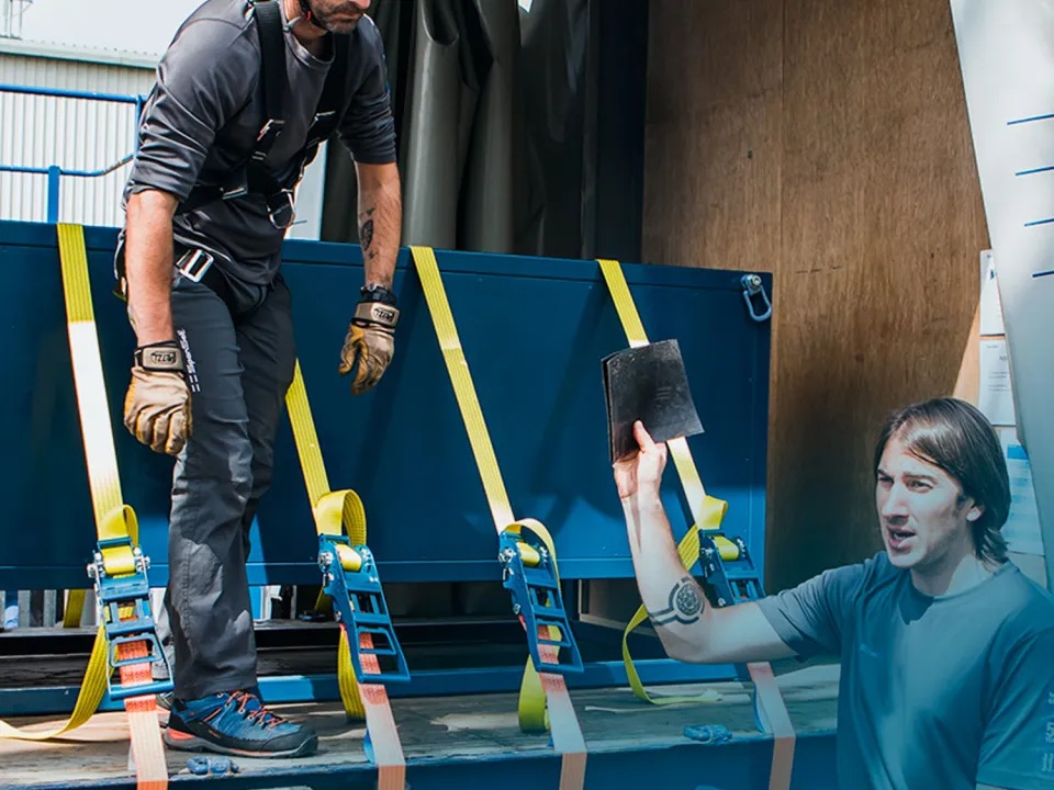 Load securing training