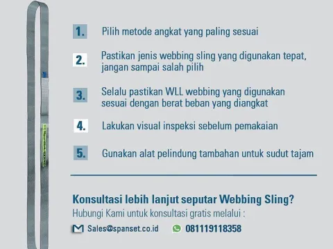 5 Best Webbing Sling Requirements for User Safety