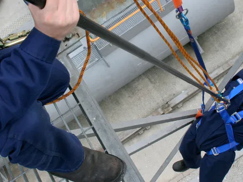 Pole Top Rescue Training