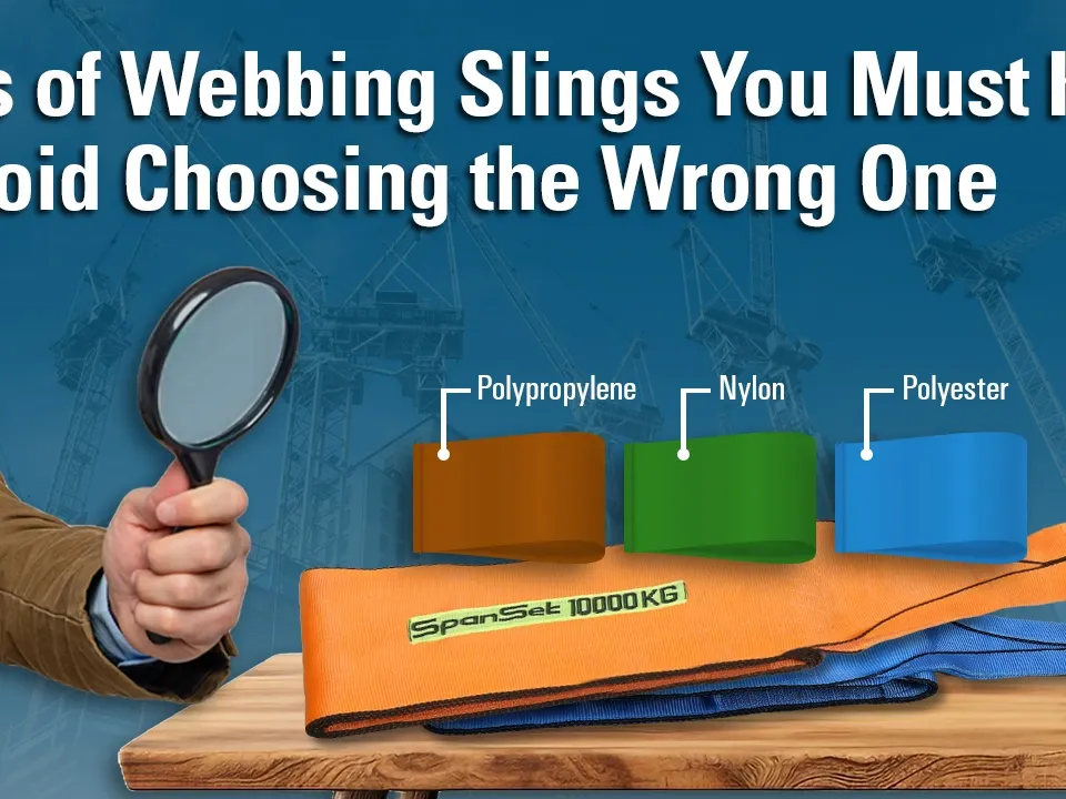 Types of Webbing Slings You Should Know 