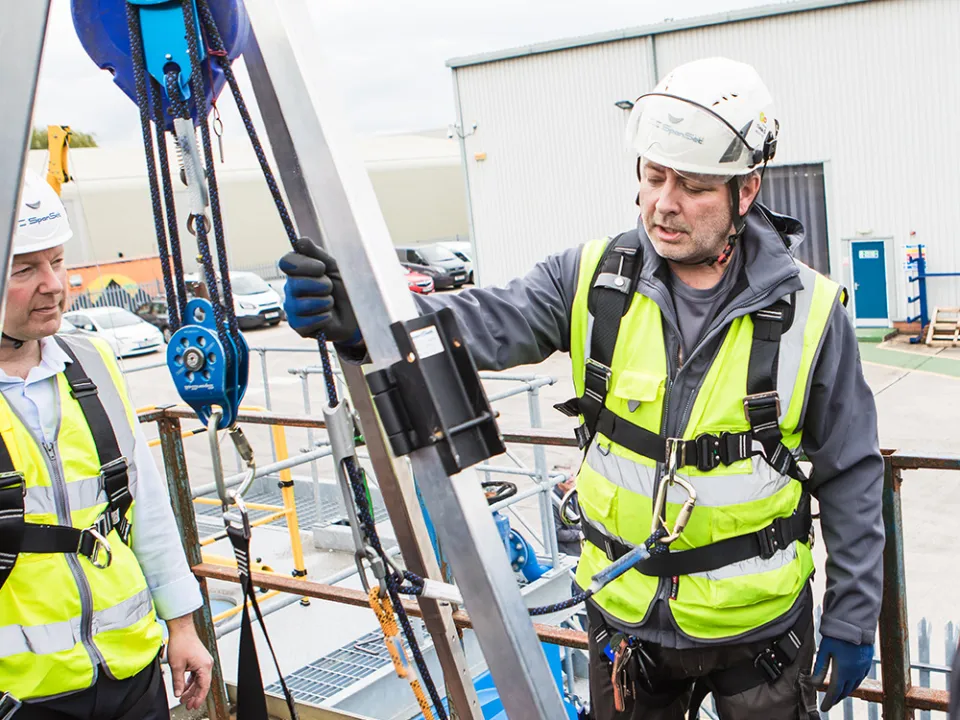 Spanhoist System Training for Work Position