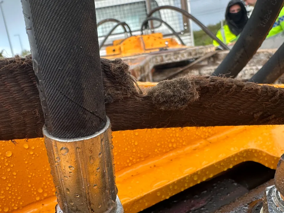 SpanSet's Load Restaint experts attend Roadside HGV Check Days.